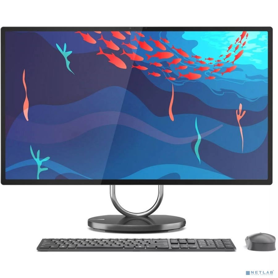 Lenovo Yoga AIO 9 32IRH8  [F0HJ001BRK] Storm Grey 31.5"{(3840x2160 IPS)/i9 13900H/16Gb/1TbSSD/noDVD/Iris Xe /Cam/BT/WiFi/war 1y/8.5kg/noOs+ RU kbd, m