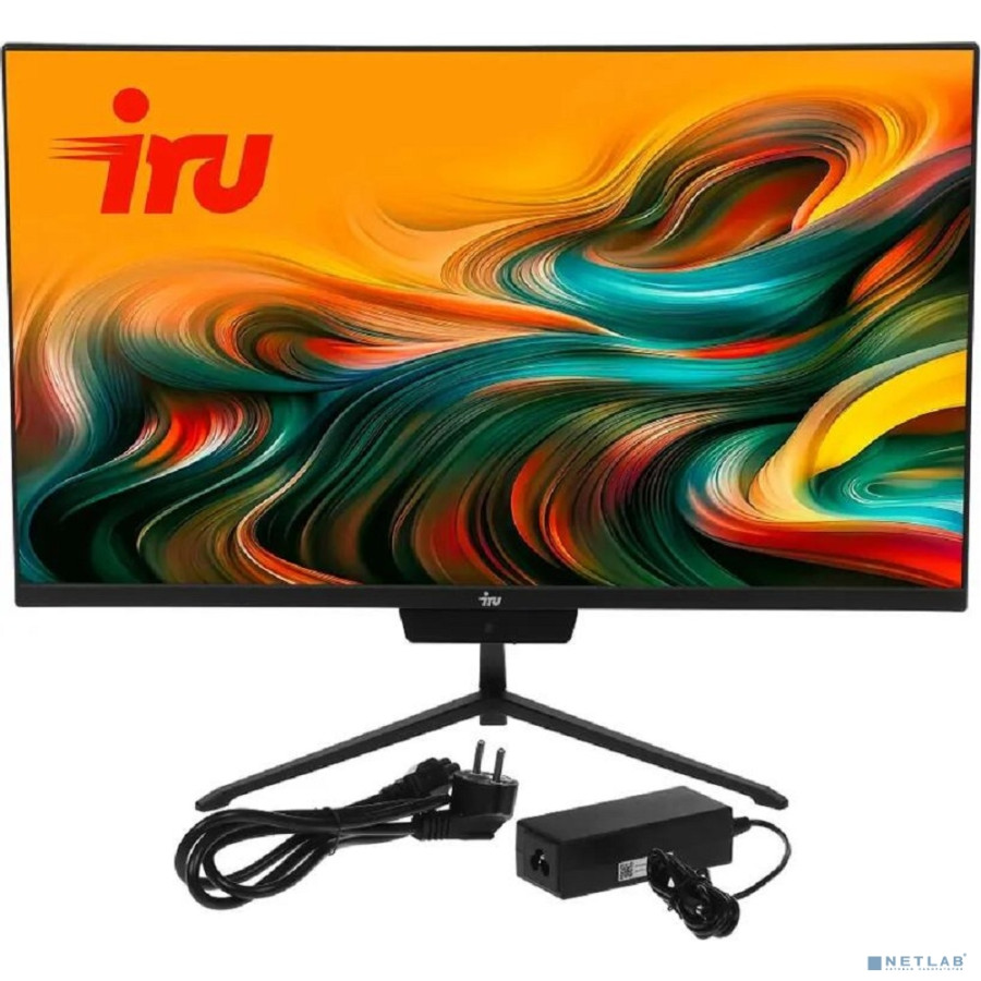 iRU P231 2087708] black 23.8" {FHD ci3 1220P /8Gb/256Gb SSD/noOS}